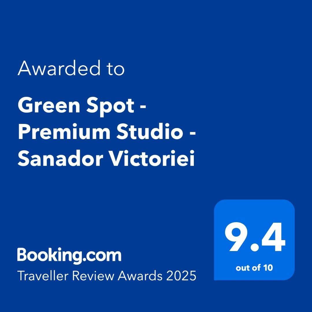 Green Spot - Premium Studio - Sanador Victoriei بوخارست المظهر الخارجي الصورة
